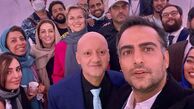 خداحافظی تلخ حامد کمیلی و بازیگران و دیگر عوامل فیلم قبله عالم + عکس