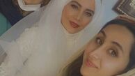 نگین صدق گویا در لباس عروس + عکس