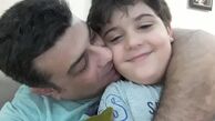 آقای گوینده خبر و پسر تپلی اش+عکس