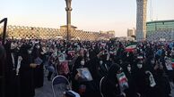 جشن پیروزی هواداران آیت‌الله رئیسی در تهران/ «به کوری چشم بی بی سی، رای ما شد رئیسی» 