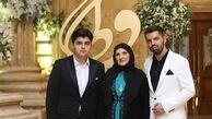 عکس همسر و فرزندان فیلسوف سینمای ایران