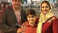 سالار عقیلی و خانواده اش در خارج از کشور + عکس