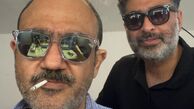 مهران غفوریان با سیگار + عکس