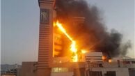 آسیب 18 نفر در آتش‌سوزی برج سلمان