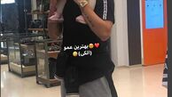 سردار آزمون با برادر زاده اش + عکس