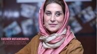 فاطمه معتمد آریا در اولین روز جشنواره فیلم فجر در سینما آزادی