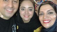 عکس نرگس محمدی و همسرش در کنار الهام پاوه نژاد