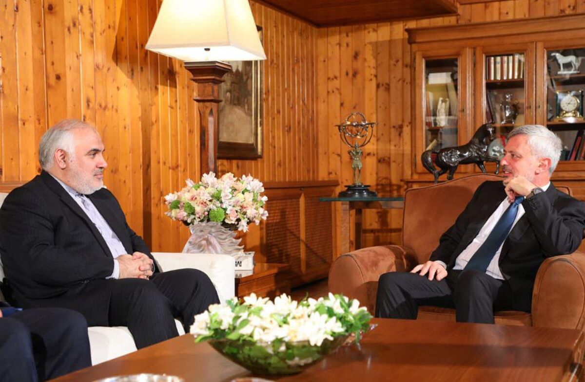 سفیر ایران با سیاستمدار برجسته مسیحی لبنان دیدار کرد