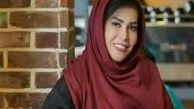 خانم مجری در کنار کمال‌الملک سینمای ایران/عکس