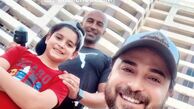 بابک جهانبخش و پسرش در سفر + عکس