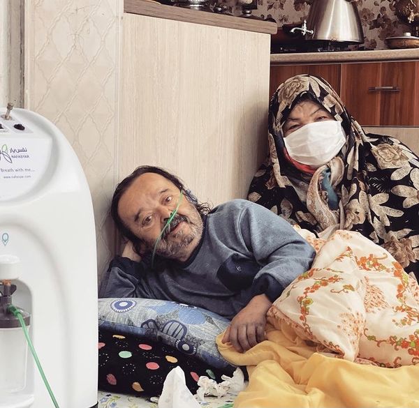 اسدالله یکتا از بیمارستان مرخص شد + عکس