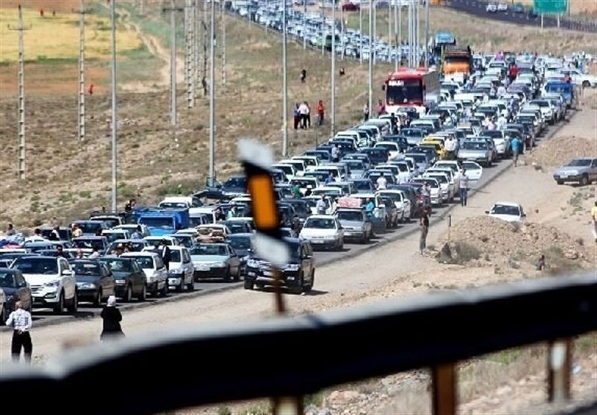 ترافیک سنگین در این جاده ها گزارش شد !
