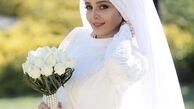 ساره بیات در لباس عروسیش + عکس