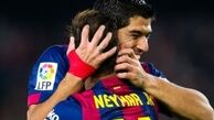 تبریک تولد جالب نیمار به سوارز