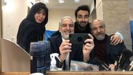 بیژن بنفشه خواه با گریم‌ کار جدیدش + عکس