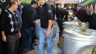 جادوگر فوتبال در حال کمک در هیئت+عکس