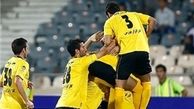 پیروزی سپاهان مقابل پرسپولیس در نیمه اول