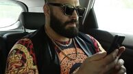 تیپ خفن آقای کشتی گیر+عکس