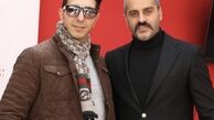 علیرام نورایی و دوستش در یک مراسم + عکس