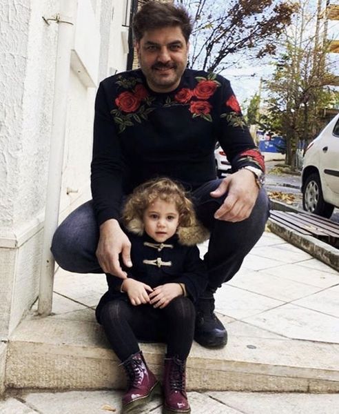  سام‌ درخشانی و دخترش در خیابان های تهران + عکس