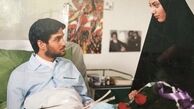 پویا امینی روی تخت بیمارستان + عکس