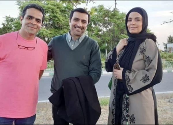 سپیده خداوردی و همسر خانم بازیگر در کنار هم + عکس