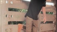 استایل خاص شرکت کننده مسابقه رالی ایرانی + عکس