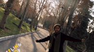 پیاده روی شبنم قلی خانی در پارک + عکس