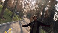 پیاده روی شبنم قلی خانی در پارک + عکس