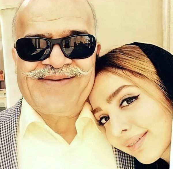 المیرا دهقانی در آغوش پدرش + عکس