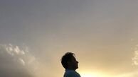 عکس شاعرانه آقای خواننده 