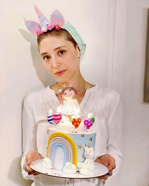 کیک تولد کودکانه فرشته حسینی + عکس