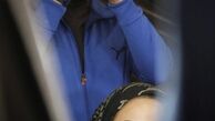 کلوز آپ عاشقانه ای از نگین معتضدی و همسرش + عکس