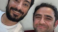 علی هاشمی در کنار نوید محمدزاده + عکس