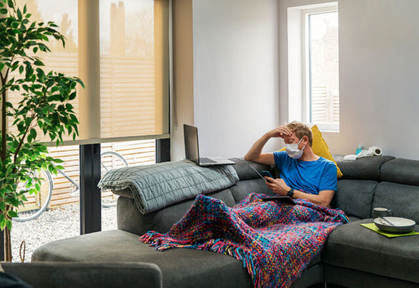 55 عارضه کووید که تا مدتها با بیمار کرونایی هست !