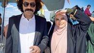 عکس متفاوت حسام‌ منظور و لعیا زنگنه