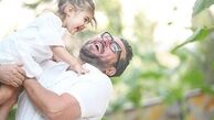 حال خوش‌ محسن کیایی با دخترش + عکس