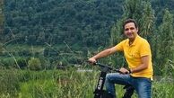 موتورسواری آقای مجری در شمال + عکس