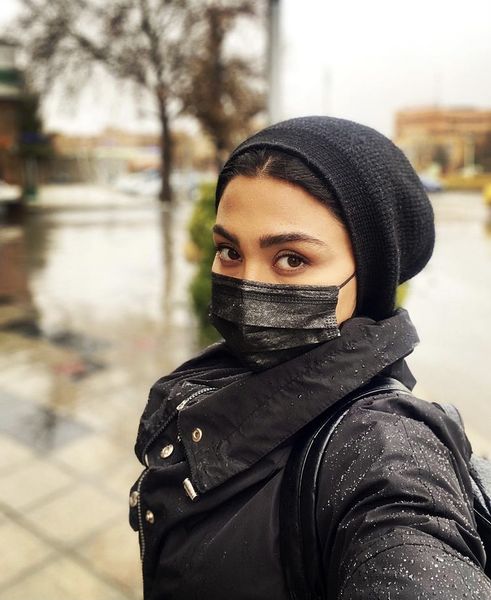 سیاه پوش شدن مریم معصومی + عکس
