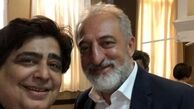رضا شفیعی جم در کنار بدل خواننده قدیمی + عکس