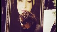بازیگر خط قرمز سیاه پوش‌مادرش شد + عکس