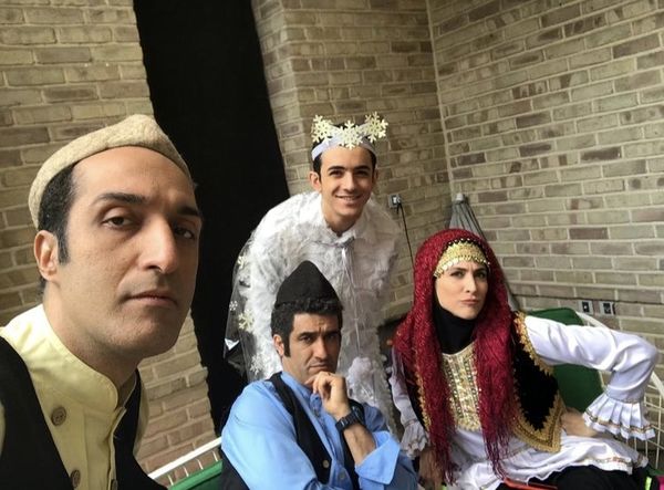 خاطره بازی ژوله از سریال دیوار به دیوار + عکس