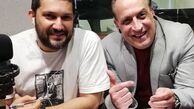 خاطره بازی آقای مجری با حامد بهداد + عکس