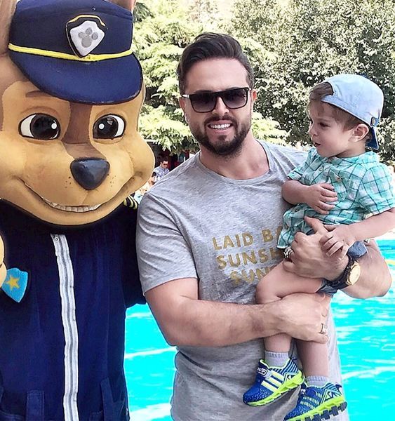 پدرام کریمی و پسر کوچولوش + عکس