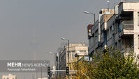 هوای پایتخت آلوده شد / افزایش ذرات معلق در تهران