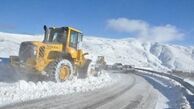 عملیات برفروبی در مناطق کوهستانی گیلان