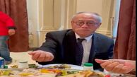 مصائب غذا خوردن سفیر ژاپن به سبک عرب‌ها + فیلم