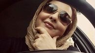 عکس از داخل ماشین ماهایا پطروسیان!
