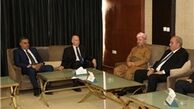 نشست «بارزانی» با معاونان رئیس‌جمهور عراق