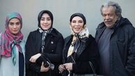 خاطره بازی افسانه بایگان از سریال باخانمان + عکس